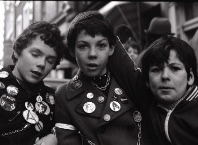 Dave and friends back in the late 1970s