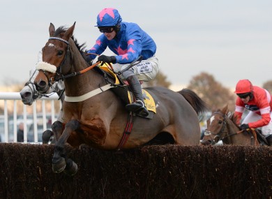 Cue Card: impressive winner of the Betfair Chase at Haydock last month.