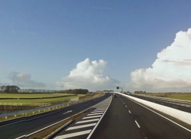 The M6, near Athenry
