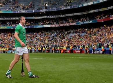 Moran's final game for Limerick was the All-Ireland semi-final defeat against Clare.
