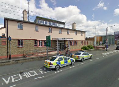 Thurles Garda Station, where the man arrested today is being held.