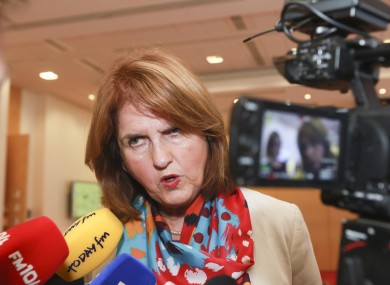 Social Protection Minister Joan Burton