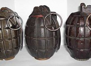 File: A Mills-type grenade