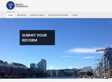 The Reform Alliance website launched this morning