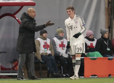 Guardiola says he could lose Kroos.