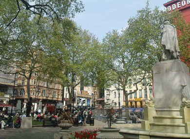The Leicester Square area of London