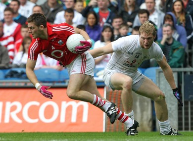 Eoin Cadogan in action for Cork against Kildare.