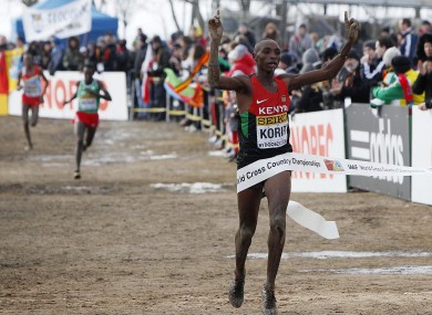 Korir: won the World Championship in Poland last year.