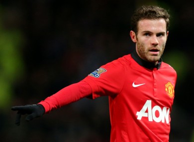 Juan Mata: hasn't given up hope just yet.