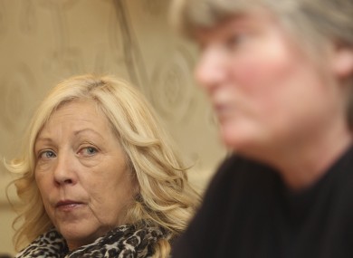 Antoinette Keegan who lost her two sisters Mary and Martina in the Stardust fire in 1981.