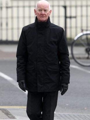 Former Financial Services Regulatory Patrick Neary arriving at the Dublin Circuit Criminal Court this morning.