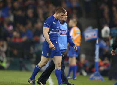 O'Driscoll came off in the second half of the win over Munster.