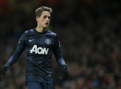 Manchester United's Adnan Januzaj has impressed this season.