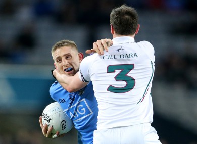 Dublin's Eoghan O'Gara in action against Kildare.