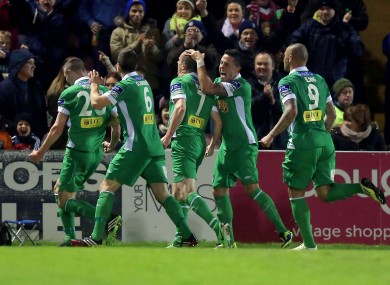 Cork City secured a hard-earned victory this evening (file pic).