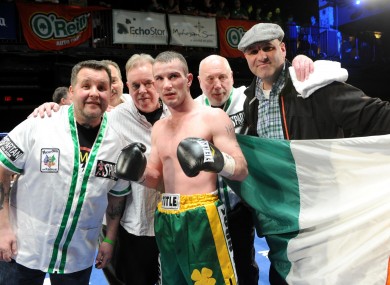 Ireland's John Joe Nevin enjoyed a successful debut as a pro last night.