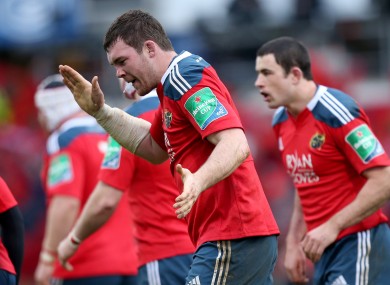 O'Mahony is targeting Munster's first win in Dublin since 2008.