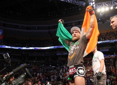 Conor McGregor is seen as a potential star in the UFC.