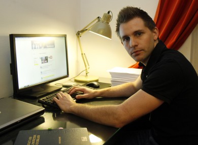 Austrian student Max Schrems who filed the complaint against Facebook Ireland.