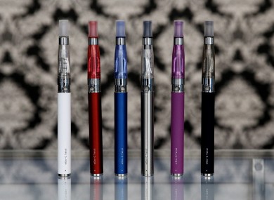 There are about 90 varieties of e-cigarettes on the market.