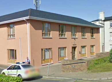 Bray Garda Station, where the two were detained.