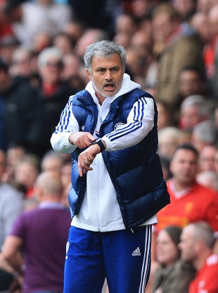Jose Mourinho was in no mood for his post-game interview today.