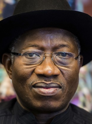 Nigerian President Goodluck Jonathan