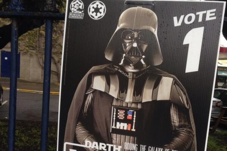 darth vader runs for presidency