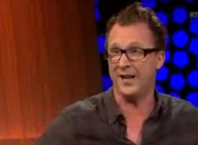 Jason Byrne described the audience as 'knackers'.