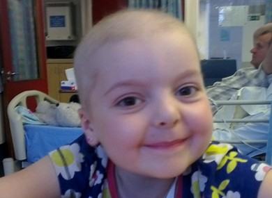 Kevin's daughter, Louise, who inspired the campaign.