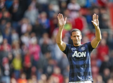 Defender Rio Ferdinand has not been offered a new contract by Manchester United.