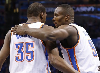 Durant and Ibaka: