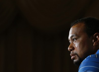 Tiger Woods: underwent back surgery.