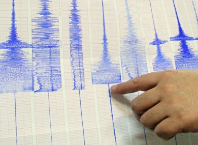 Richter scale readings (File photo)