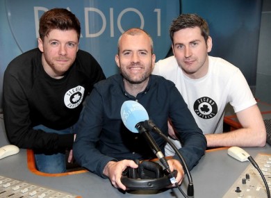 Mark Horgan, Eoin McDevitt and Ciarán Murphy.