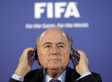 Blatter believes that the Qatar corruption allegations are fuelled by racism.