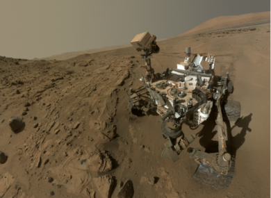 NASA's Curiosity Rover on Mars