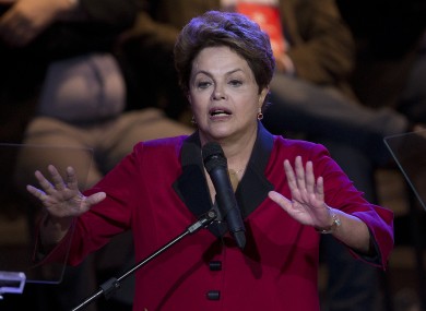 Brazil's President Dilma Rousseff