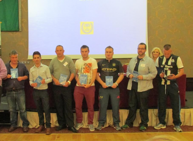 Bernard Kenna, John McCarthy, Michael Power, Hugh Friel, David McCarthy, John O'Sullivan, Oein De Bharduin and Johnny Mc Donnell