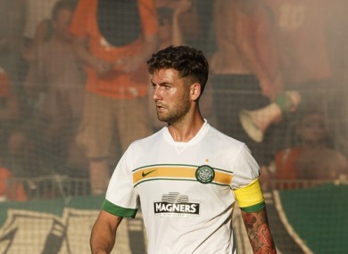 Celtic captain Charlie Mulgrew.