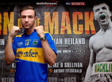 Matthew Macklin: called off the Dublin bout.
