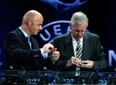 UEFA General Secretary Gianni Infantino.