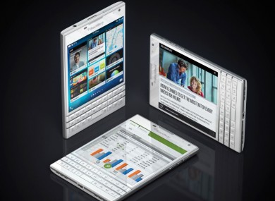 The Blackberry Passport.