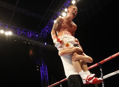 Injury could force Frampton to wait until early 2015 for his first title defence.