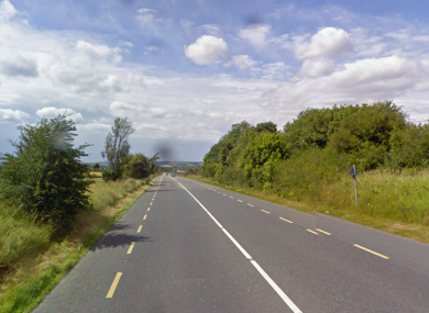 The N80 between Kilnock and Ballon