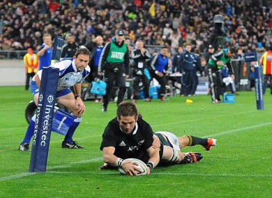 Kieran Read's sumptuous offload for Richie McCaw's try proved the difference.
