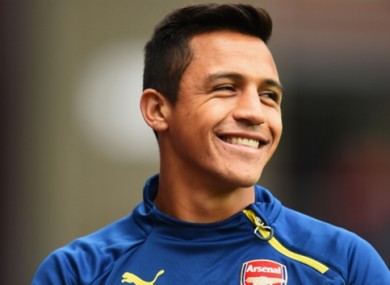 Alexis scored a double at Sunderland on Saturday.