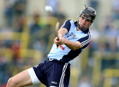 Dublin hurler Danny Sutcliffe was in action for St Jude's today.