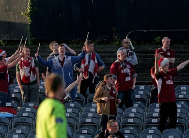 Galway supporters saw their side's place in the promotion playoffs confirmed earlier today.