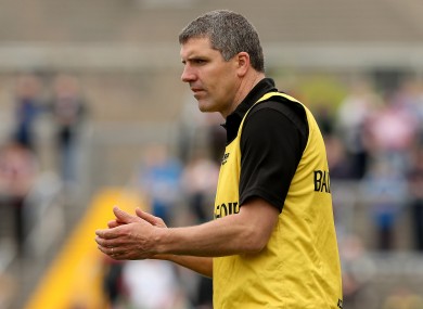 Kevin Walsh in his more familiar role in recent times.